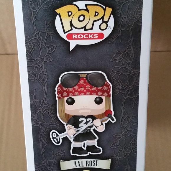 Funko Pop Rocks AXL Rose #50 Guns N Roses - Picture 2 of 14